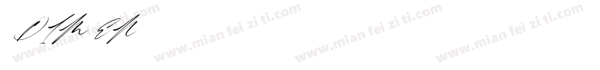 赫思DIM EN字体字体转换